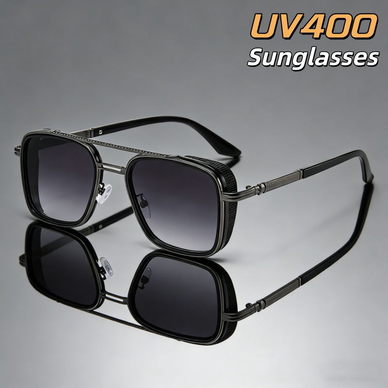 Photography Design - Retro Ovale Sonnenbrille für Herren Hochwertige