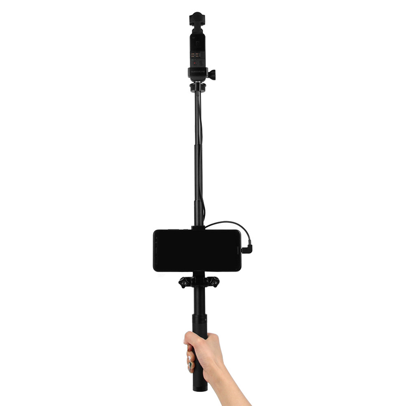 Photography Basics - 7-in-1 Kamera-Selfie-Stick-Stativhalter-Adapter mit 1m Datenkabel für