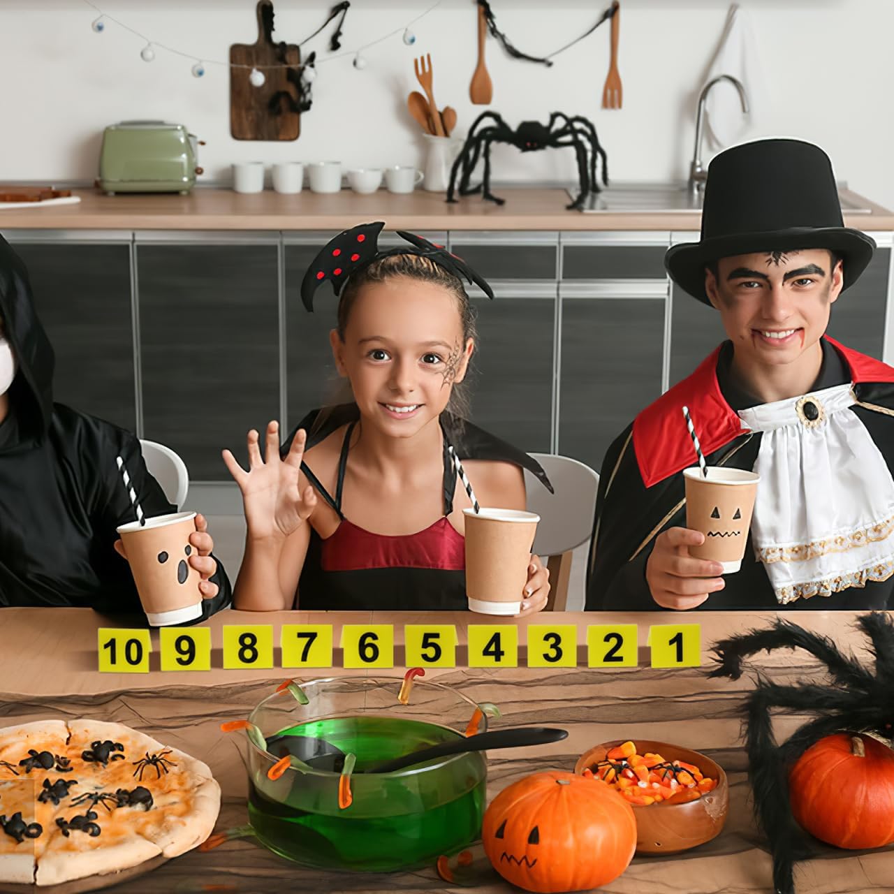 Gelbe Halloween-Schauplatz-Num – Photography Prompt Bewertung und Preis