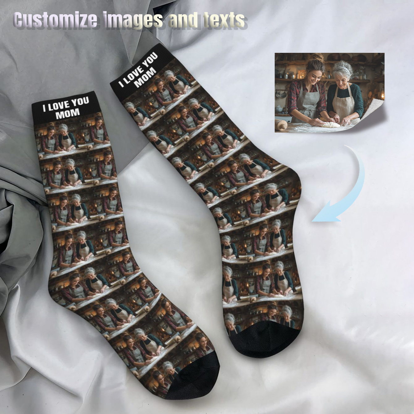 Maßgeschneiderte Fotosocken Un – Photographic Memory Bewertung und Preis