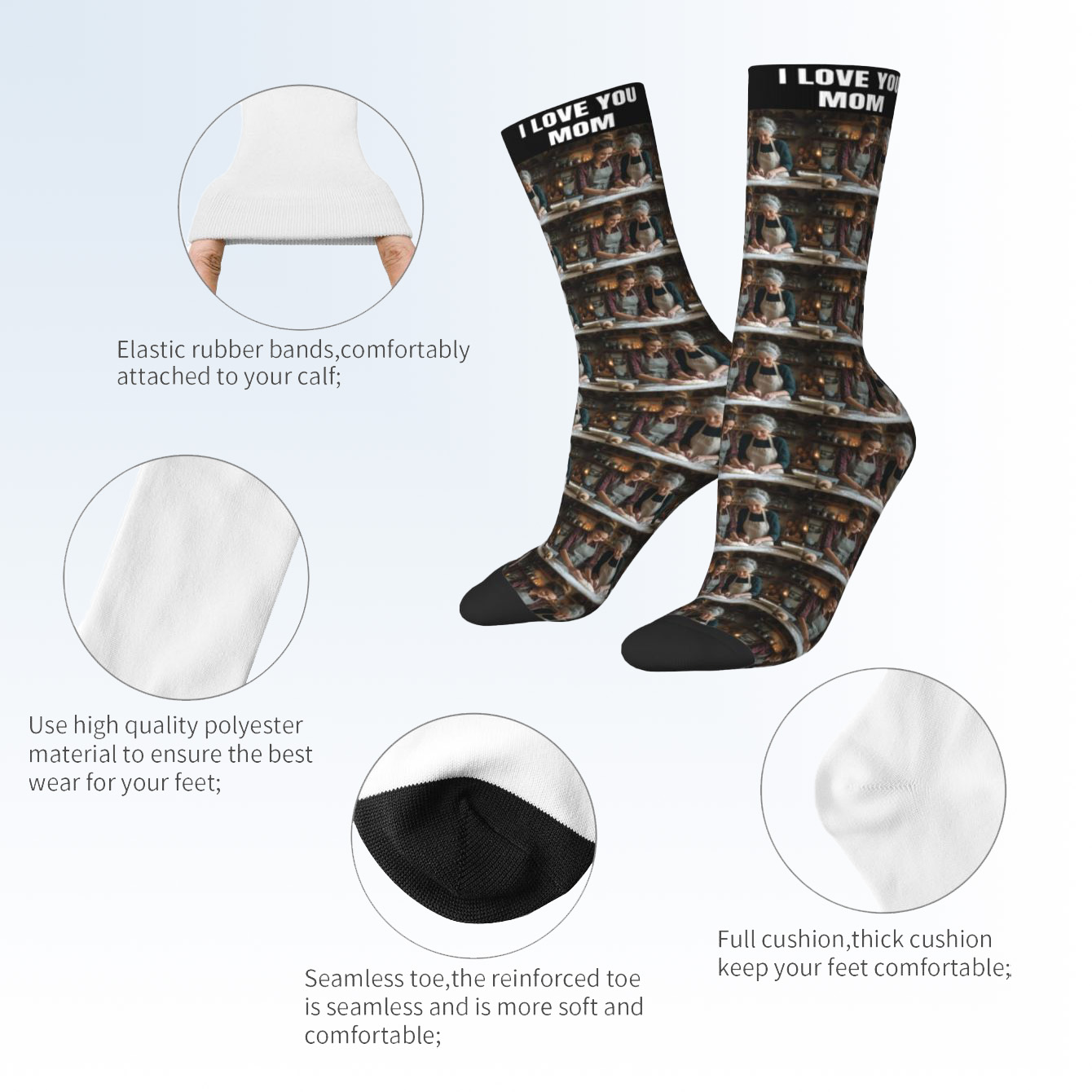 Maßgeschneiderte Fotosocken Un – Photographic Memory Bewertung und Preis