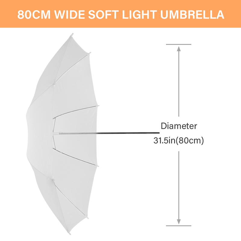 76 * 80cm X4 Transparenter Wei – Photography Umbrella Bewertung und Preis