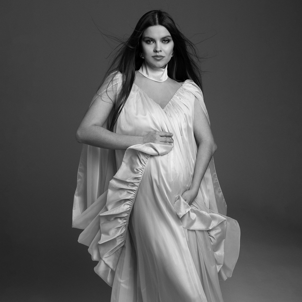 Umstandsfotografie-Kleid mit V – Photography Club Bewertung und Preis