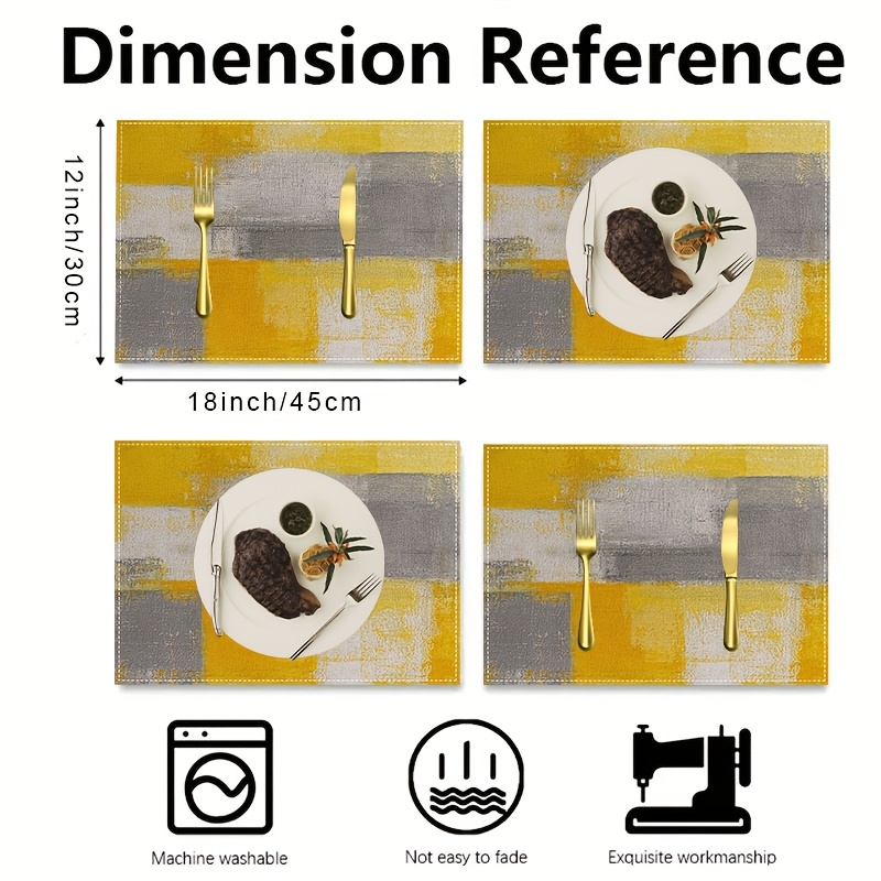 VIKAMA Gelb-Graues Abstraktes  – Photography Geometry Bewertung und Preis